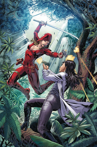RED AGENT ISLAND OF DR MOREAU #5  CVR B VITORINO