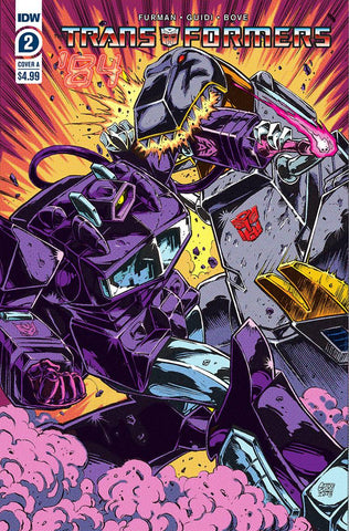 TRANSFORMERS 84 SECRETS & LIES #2  CVR A GUIDI