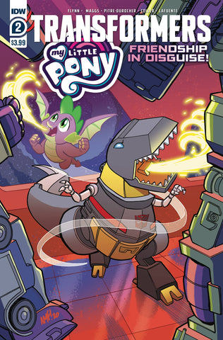 MY LITTLE PONY TRANSFORMERS #2  CVR A FLEECS