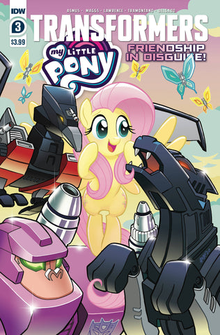 MY LITTLE PONY TRANSFORMERS #3  CVR A FLEECS