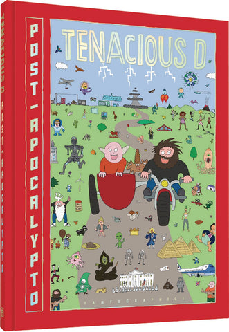 TENACIOUS D POST APOCALYPTO HC JACK BLACK KYLE GASS (A)