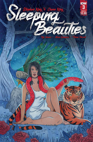 SLEEPING BEAUTIES #3  CVR B WOODALL