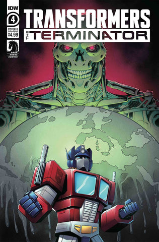 TRANSFORMERS VS TERMINATOR #4  CVR B MONTFORT