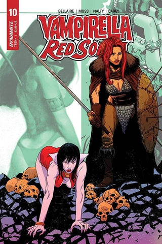 VAMPIRELLA RED SONJA #10 CVR E MOSS