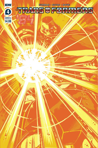 TRANSFORMERS 84 SECRETS & LIES #4  CVR A GUIDI