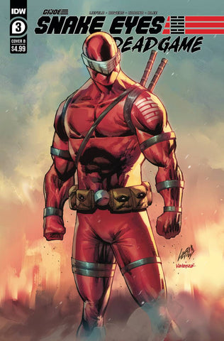 SNAKE EYES DEADGAME #3  CVR B LIEFELD