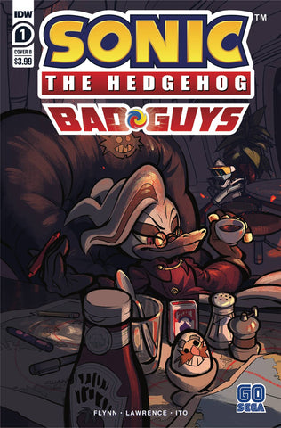 SONIC THE HEDGEHOG BAD GUYS #1  CVR B SKELLY (C: 1-0-0