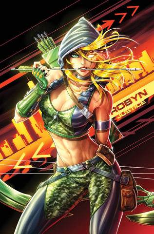 ROBYN HOOD JUSTICE #4 CVR C CARDY