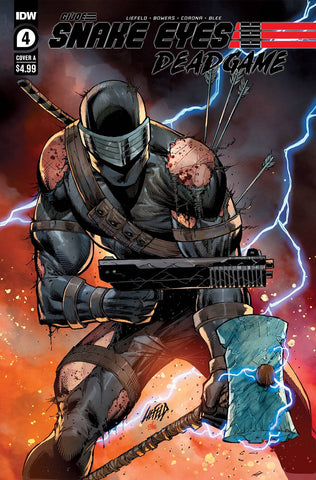 SNAKE EYES DEADGAME #4  CVR A LIEFELD