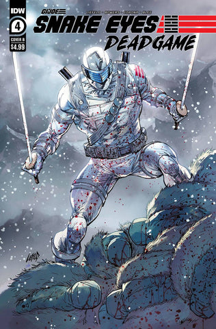 SNAKE EYES DEADGAME #4  CVR B LIEFELD