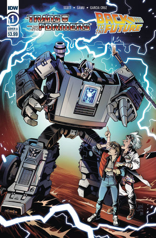 TRANSFORMERS BACK TO FUTURE #1  CVR A JUAN SAMU