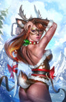 GRIMM FAIRY TALES HOLIDAY PINUP SPECIAL CVR C BURNS