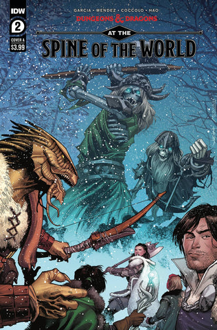 DUNGEONS & DRAGONS AT SPINE OF WORLD #2  CVR A COCCOLO