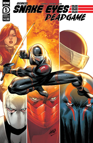 SNAKE EYES DEADGAME #5  CVR B LIEFELD