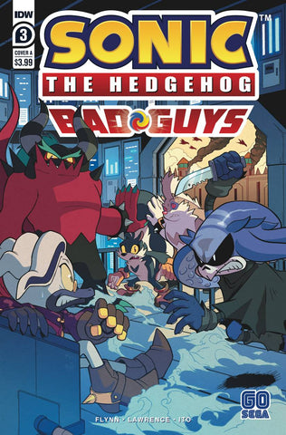 SONIC THE HEDGEHOG BAD GUYS #3  CVR A HAMMERSTROM (C: