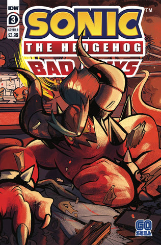 SONIC THE HEDGEHOG BAD GUYS #3  CVR B SKELLY (C: 1-0-0