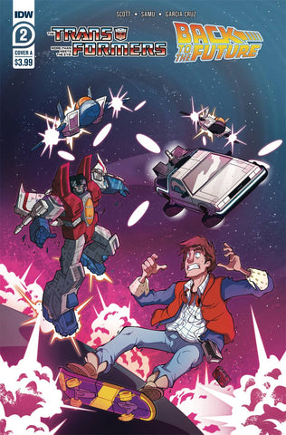 TRANSFORMERS BACK TO FUTURE #2  CVR B PHIL MURPHY