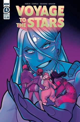 VOYAGE TO THE STARS #4  CVR B DAIDONE