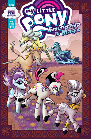 MY LITTLE PONY FRIENDSHIP IS MAGIC #92 CVR B HICKEY (C: 1-0-