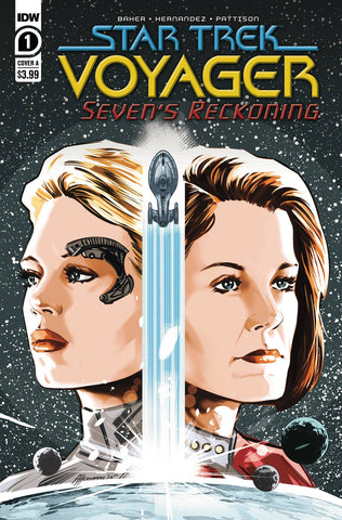 STAR TREK VOYAGER SEVENS RECKONING #1  CVR A  HERNANDE