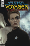 STAR TREK VOYAGER SEVENS RECKONING #1  CVR B PHOTO