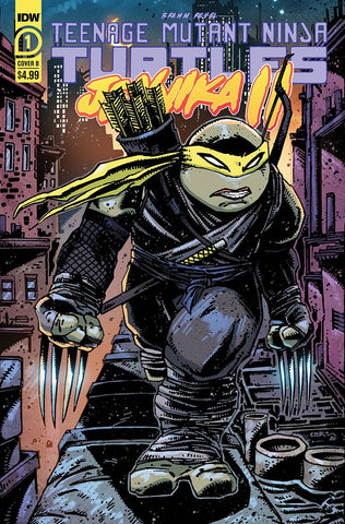 TMNT JENNIKA II #1  CVR B EASTMAN