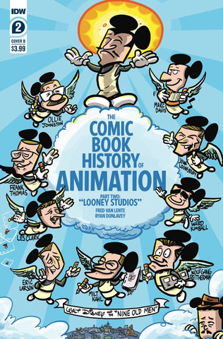 COMIC BOOK HISTORY OF ANIMATION #2  CVR B DUNLAVEY