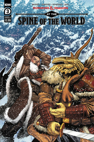 DUNGEONS & DRAGONS AT SPINE OF WORLD #3  CVR A COCCOLO