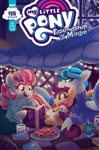 MY LITTLE PONY FRIENDSHIP IS MAGIC #93 CVR B JUSTASUTA (C: 1