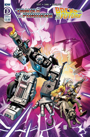 TRANSFORMERS BACK TO FUTURE #3  CVR A JUAN SAMU