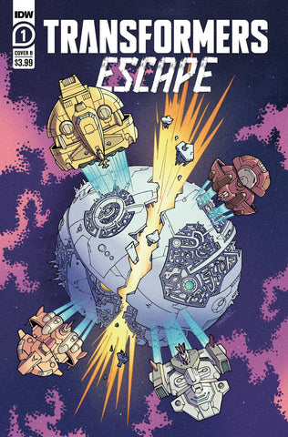 TRANSFORMERS ESCAPE #1  CVR B WINTON CHAN