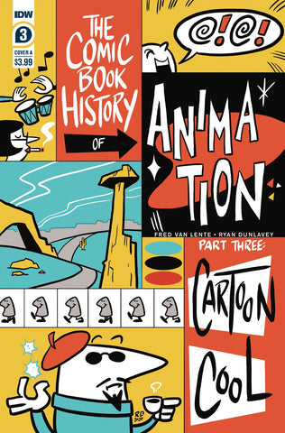 COMIC BOOK HISTORY OF ANIMATION #3  CVR A DUNLAVEY