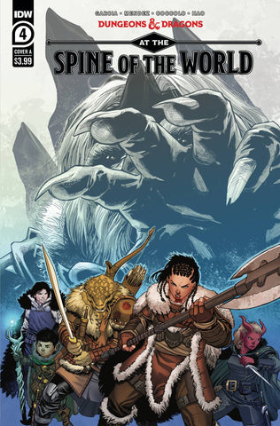 DUNGEONS & DRAGONS AT SPINE OF WORLD #4  CVR A COCCOLO