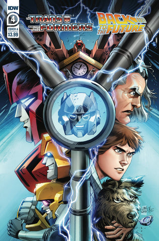 TRANSFORMERS BACK TO FUTURE #4  CVR A JUAN SAMU