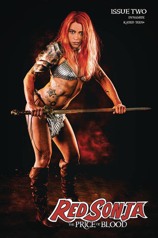 RED SONJA PRICE OF BLOOD #2 CVR E RAY COSPLAY