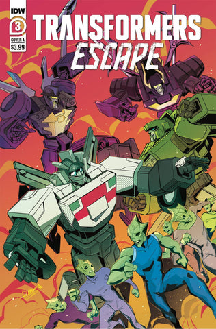 TRANSFORMERS ESCAPE #3  CVR A MCGUIRE-SMITH