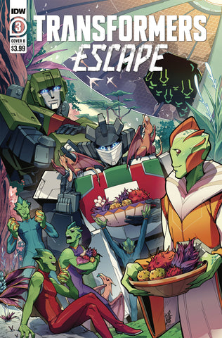 TRANSFORMERS ESCAPE #3  CVR B UMI MIYAN