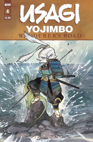 USAGI YOJIMBO WANDERERS ROAD #4  PEACH MOMOKO CVR