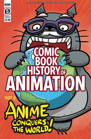 COMIC BOOK HISTORY OF ANIMATION #5  CVR A DUNLAVEY