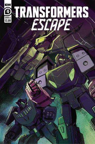 TRANSFORMERS ESCAPE #4  CVR A MCGUIRE-SMITH