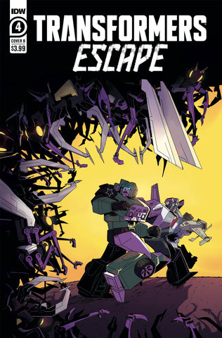 TRANSFORMERS ESCAPE #4  CVR B HERZPLATTER
