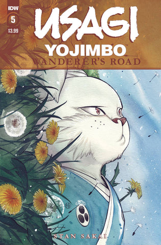 USAGI YOJIMBO WANDERERS ROAD #5  PEACH MOMOKO CVR