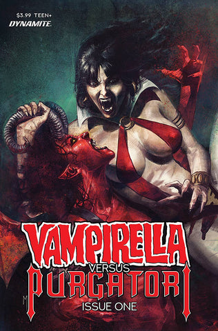 VAMPIRELLA VS PURGATORI #1 CVR E MASTRAZZO