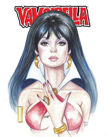 HOLLY GOLIGHTLY VAMPIRELLA MAGAZINE 1972 ANN REPRINT VIRGIN