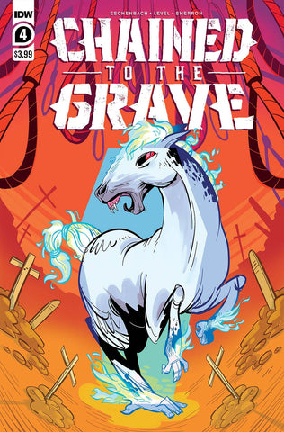 CHAINED TO THE GRAVE #4  CVR A SHERRON