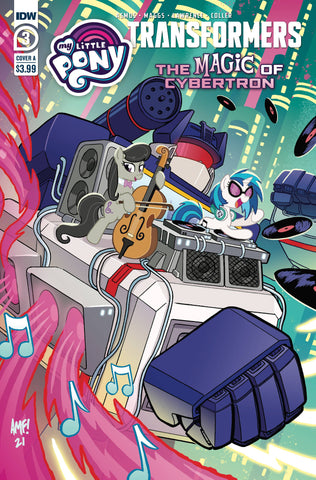 MLP TRANSFORMERS II #3  CVR A TONY FLEECS