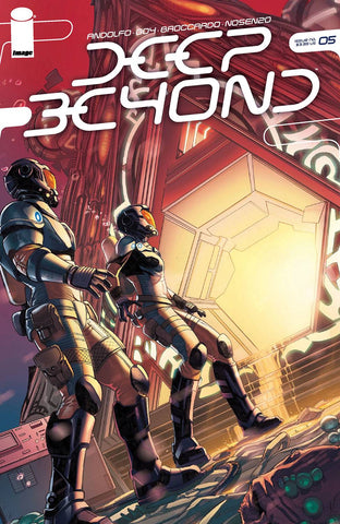 DEEP BEYOND #5  CVR A BROCCARDO