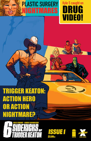 SIX SIDEKICKS OF TRIGGER KEATON #1 CVR B HENDERSON (MR)