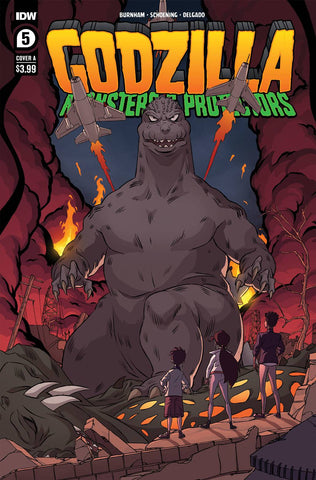 GODZILLA MONSTERS & PROTECTORS #5  CVR A SCHOENING