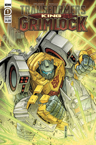 TRANSFORMERS KING GRIMLOCK #1  CVR B PADILLA